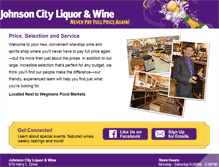 Tablet Screenshot of jcwineandspirits.com
